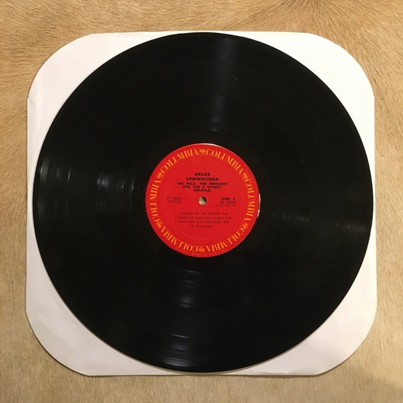 Bruce Springsteen - “The Wild,The Innocent And The E Street Shuffle” Vinyl LP - Picture 3 of 5